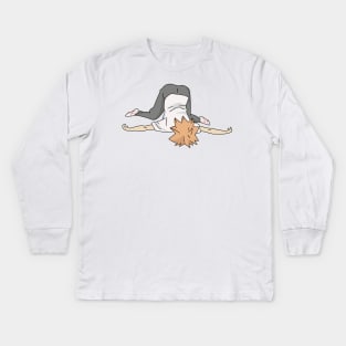 Low qual Hina-flop Kids Long Sleeve T-Shirt